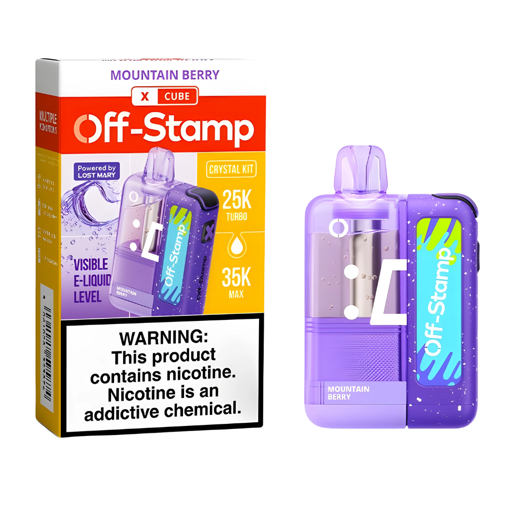 Mountain Berry – Off Stamp X-Cube Crystal Kit | 35K Puffs