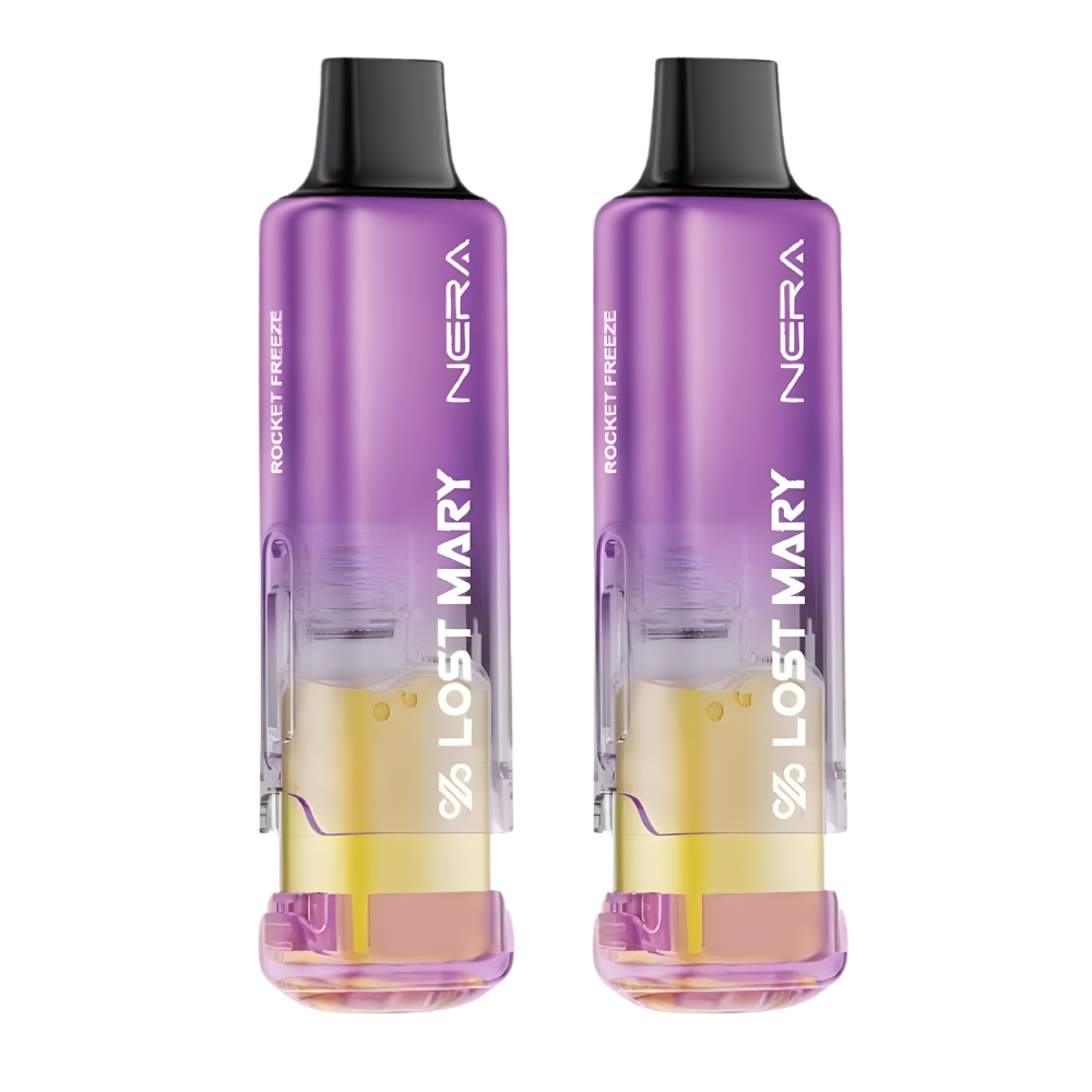 Rocket Freeze – Lost Mary Nera Fullview Pods | 70K Puffs | Dual 35K Pods