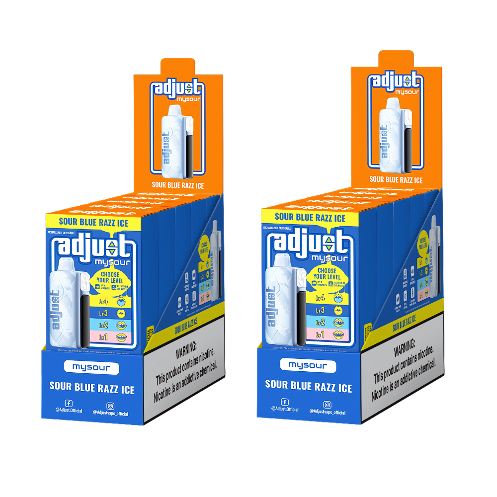 Sour Blue Razz Ice Adjust MySour | 40K Puffs