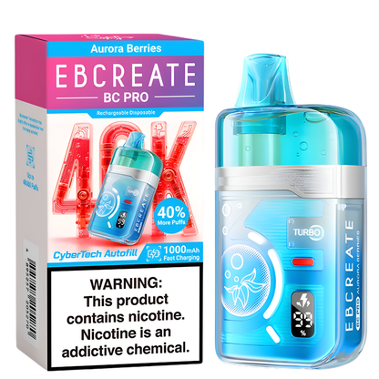 Aurora Berries – EBCREATE BC PRO | 40K Puffs