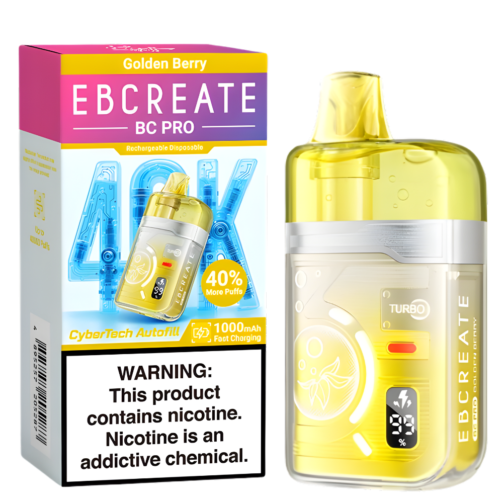 Golden Berry – EBCREATE BC PRO | 40K Puffs