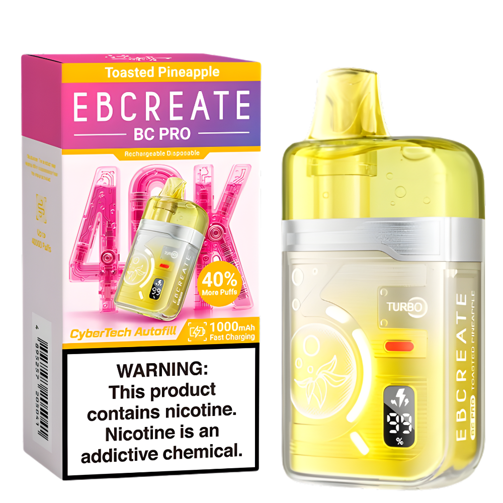 Toasted Pineapple – EBCREATE BC PRO | 40K Puffs