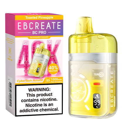 Toasted Pineapple – EBCREATE BC PRO | 40K Puffs