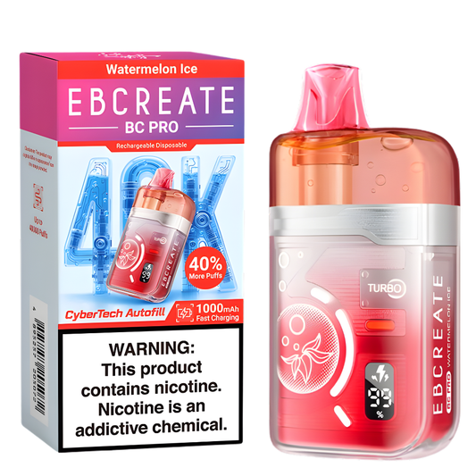 Watermelon Ice – EBCREATE BC PRO | 40K Puffs