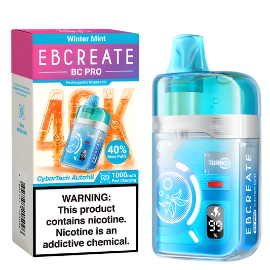 Winter Mint – EBCREATE BC PRO | 40K Puffs