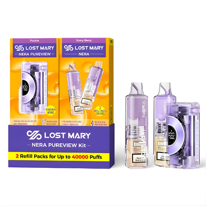 Scary Berry – Lost Mary Nera Pureview Kit | 40K Puffs