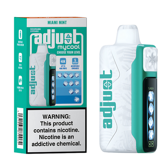 Miami Mint Adjust MyCool | 40K Puffs