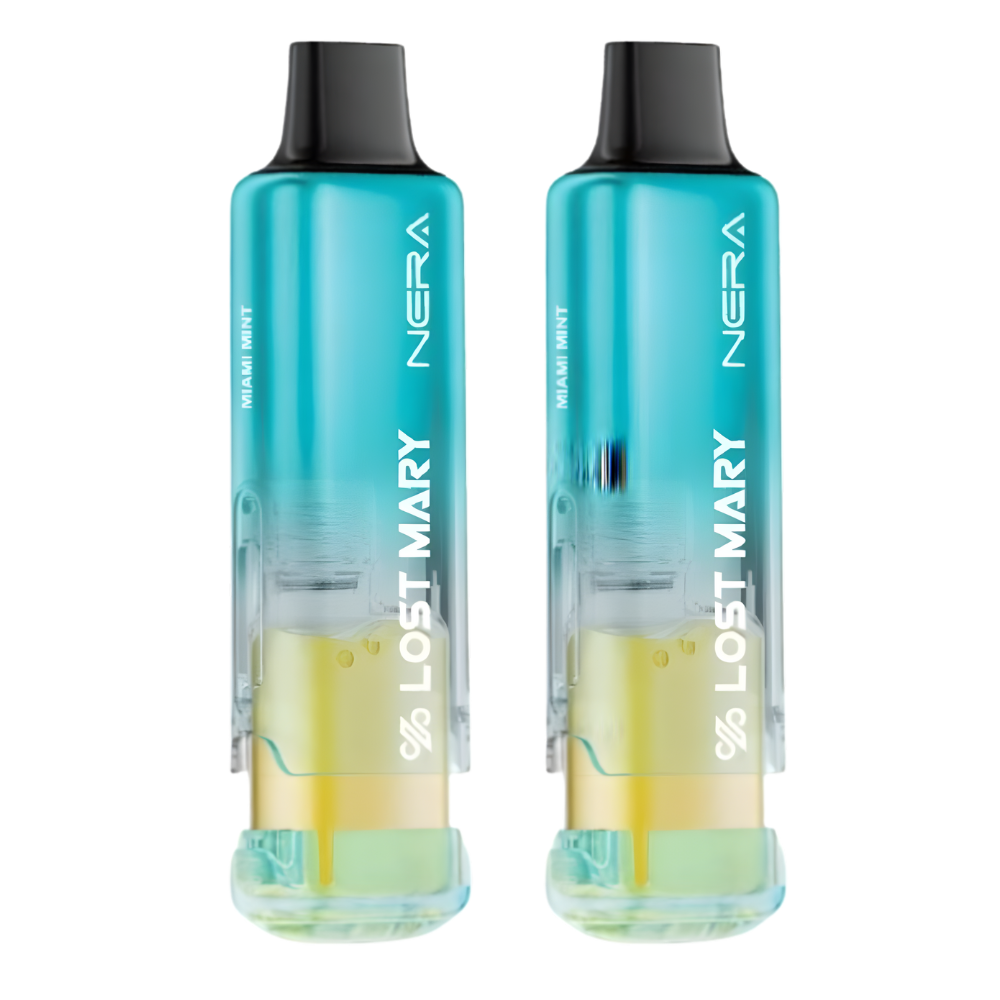 Miami Mint – Lost Mary Nera Fullview Pods | 70K Puffs | Dual 35K Pods