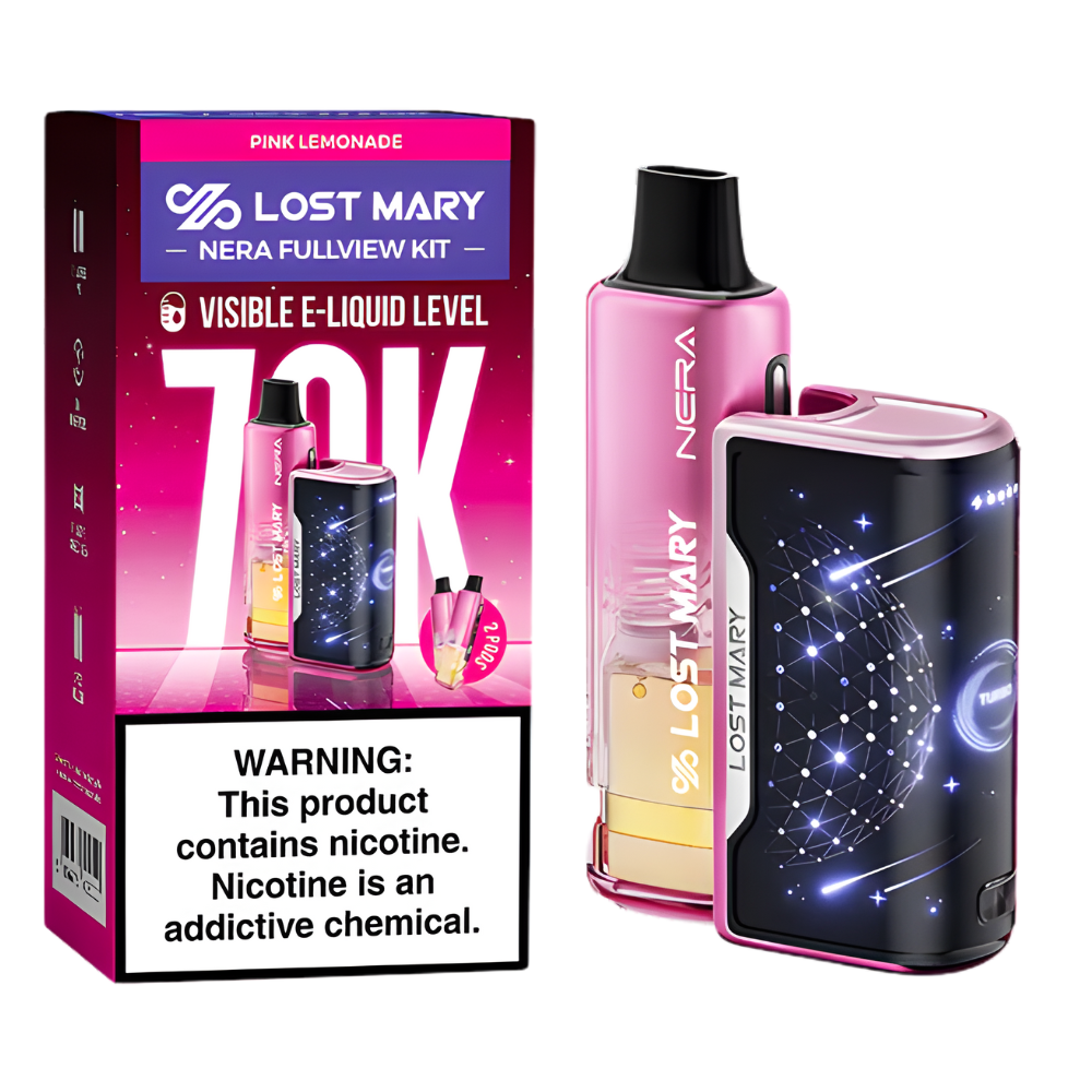Pink Lemonade – Lost Mary Nera Fullview Kit | 70K Puffs
