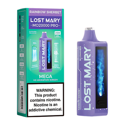 Rainbow Sherbet – Lost Mary MO20000 Pro | 20K Puffs