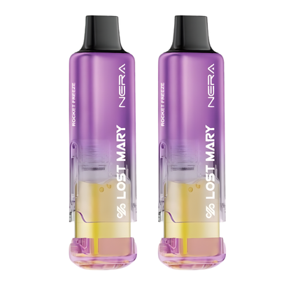 Rocket Freeze – Lost Mary Nera Fullview Pods | 70K Puffs | Dual 35K Pods