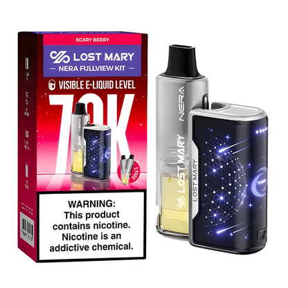 Scary Berry – Lost Mary Nera Fullview Kit | 70K Puffs