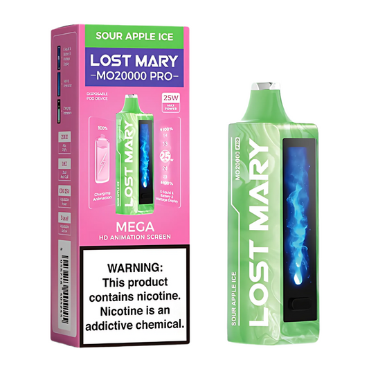 Lost Mary MO20000 Pro Rainbow Sherbet | Powered by Lost Lost Mary MO20000 Pro Rainbow Sherbet | Powered by Lost