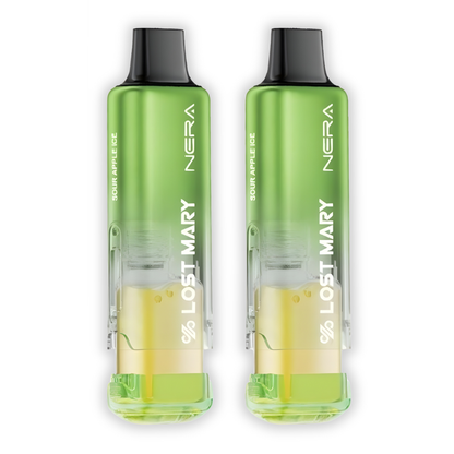 Sour Apple Ice – Lost Mary Nera Fullview Pods | 70K Puffs | Dual 35K Pods
