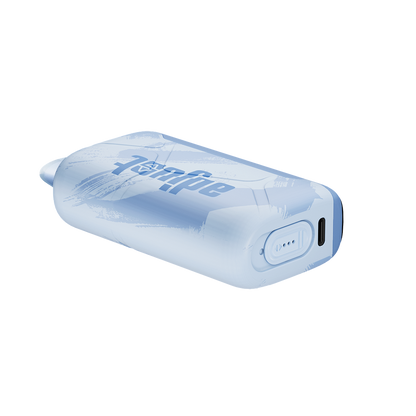 MySour Sour Blue Razz Ice disposable vape device with a sleek blue design, ergonomic build, and modern display. Premium blue raspberry ice-flavored vape for a cool and refreshing vaping experience.