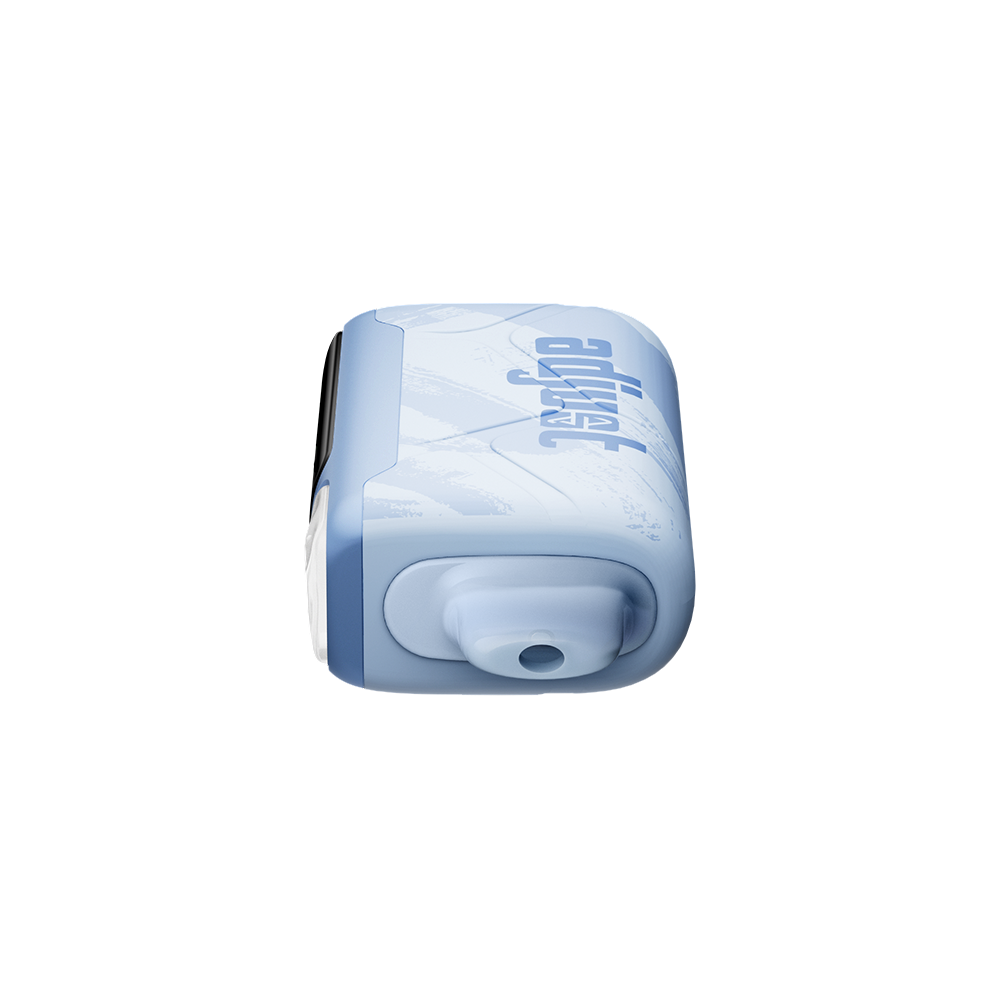 MySour Sour Blue Razz Ice disposable vape device with a sleek blue design, ergonomic build, and modern display. Premium blue raspberry ice-flavored vape for a cool and refreshing vaping experience.