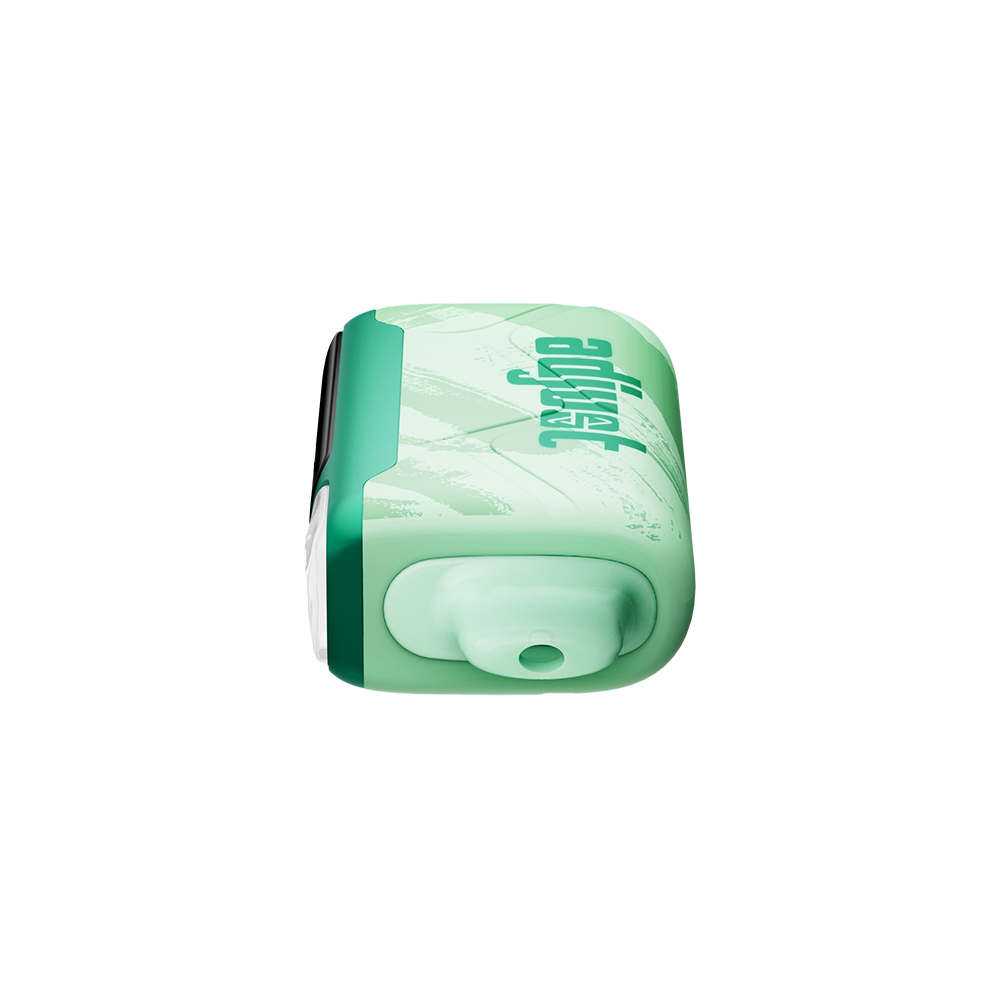 MySour Sour Grapple disposable vape device with a sleek green design, ergonomic build, and modern display. High-quality flavored vape for a smooth and enjoyable vaping experience.