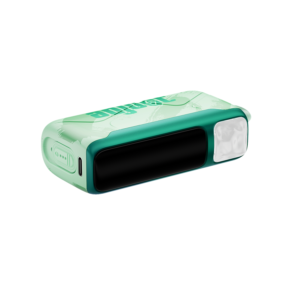 MySour Sour Grapple disposable vape device with a sleek green design, ergonomic build, and modern display. High-quality flavored vape for a smooth and enjoyable vaping experience.