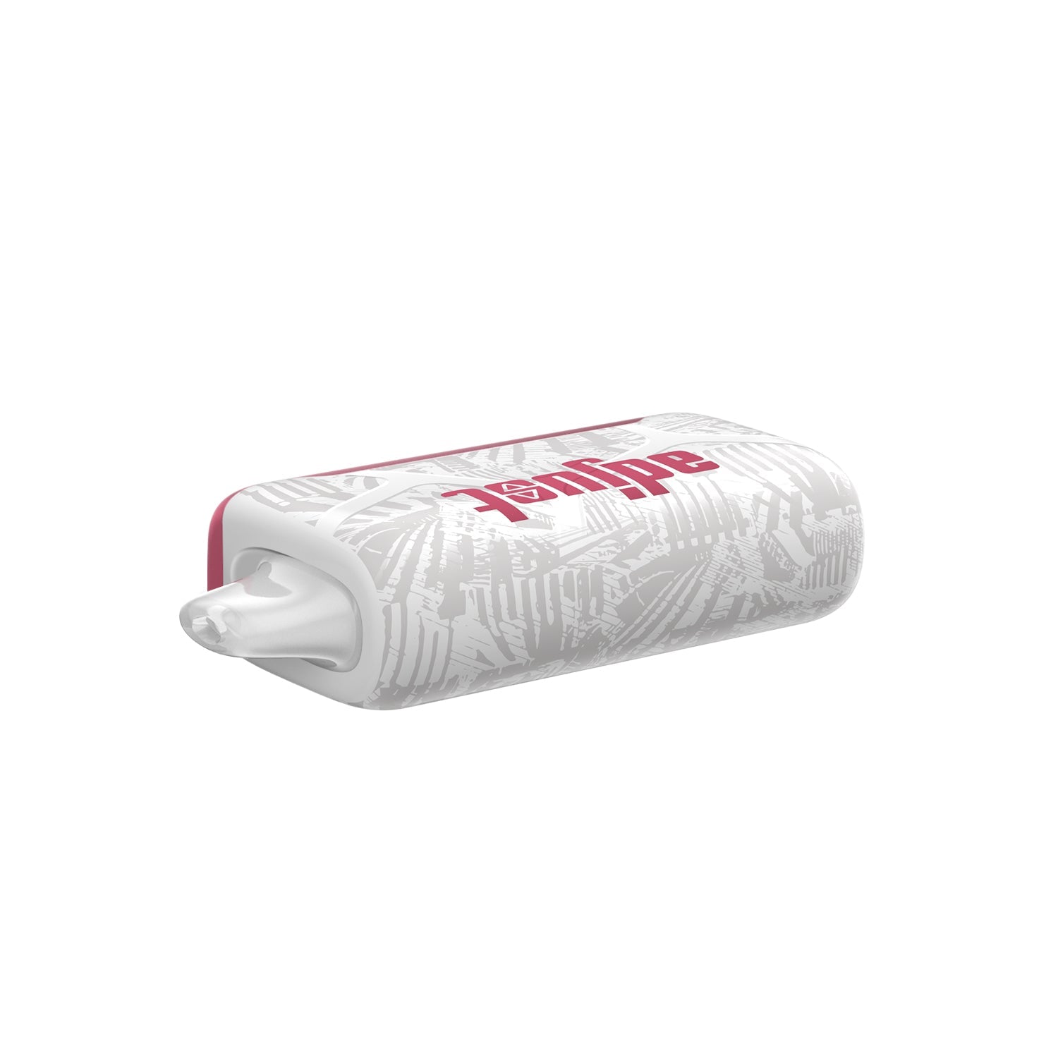 Adjust MyCool Sour Lush Gummy 40K Puffs Disposable Vape - Pink and white device featuring sour gummy flavor with adjustable cooling levels, 5% nicotine strength, and a digital display to adjust the cooling for a customizable vaping experience.