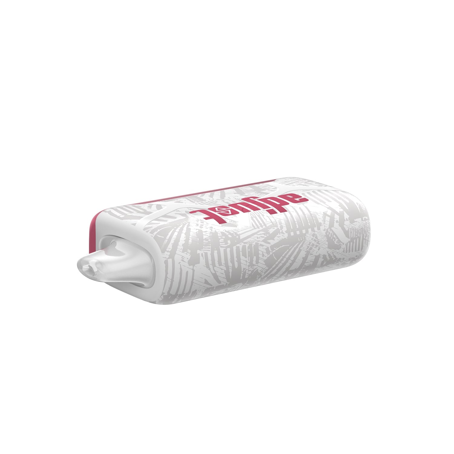 Adjust MyCool Sour Strawberry Dragonfruit 40K Puffs Disposable Vape - Pink and white device featuring a bold combination of sour strawberry and dragonfruit flavors, adjustable cooling levels, 5% nicotine strength, and a clear display showing customizable options for a smooth vaping experience.