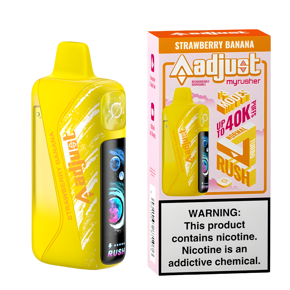 Strawberry Banana – Adjust MyRusher | 40K Puffs