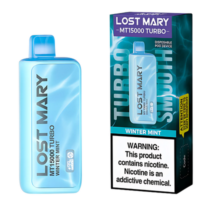 Winter Mint – Lost Mary MT15000 Turbo